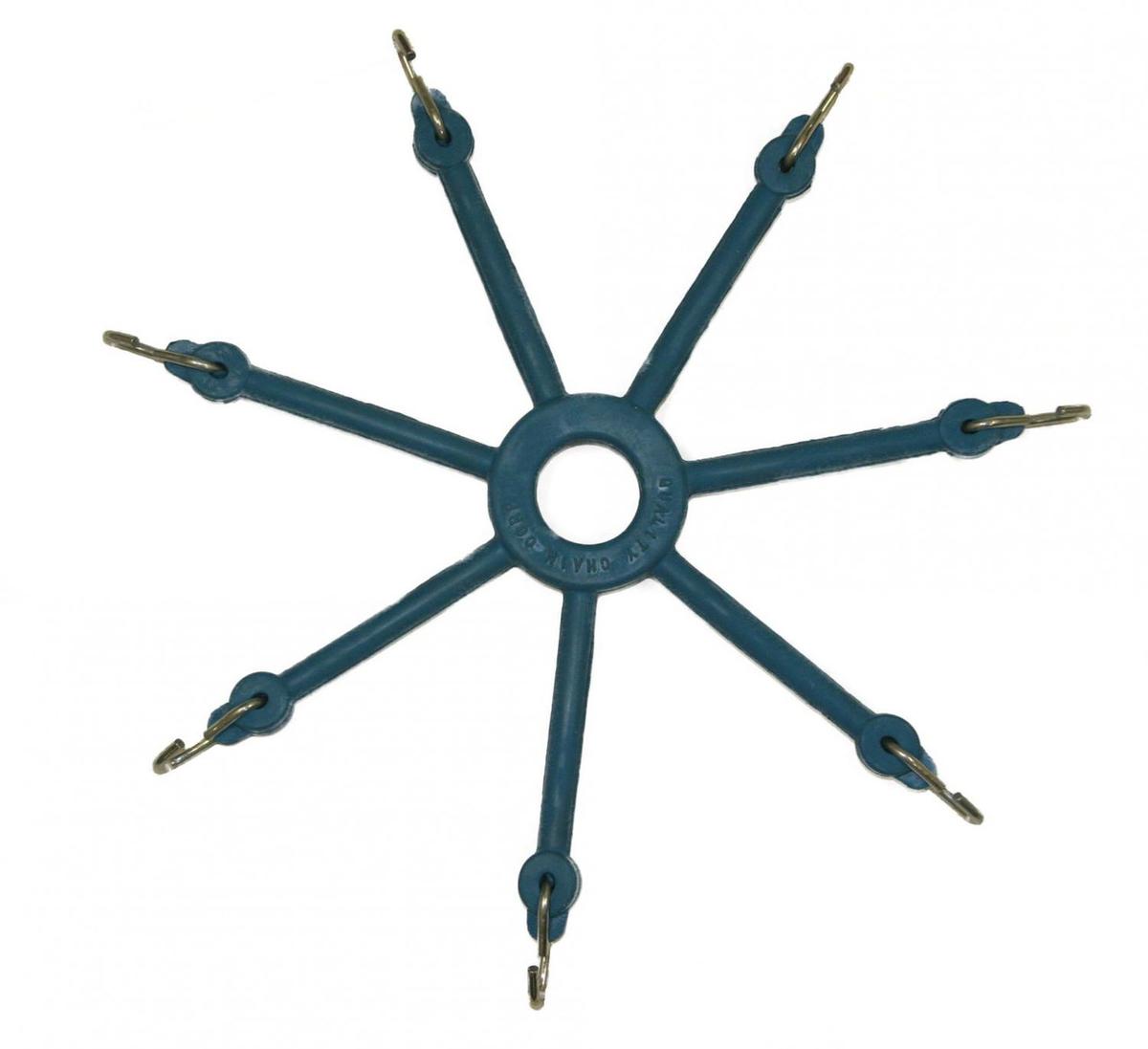 Pair of Spider Bungee 7 Arm Chain Adjusters For 6 to 12 Inch Rims - ATV, Garden Tractor, Snow Blower - 0213