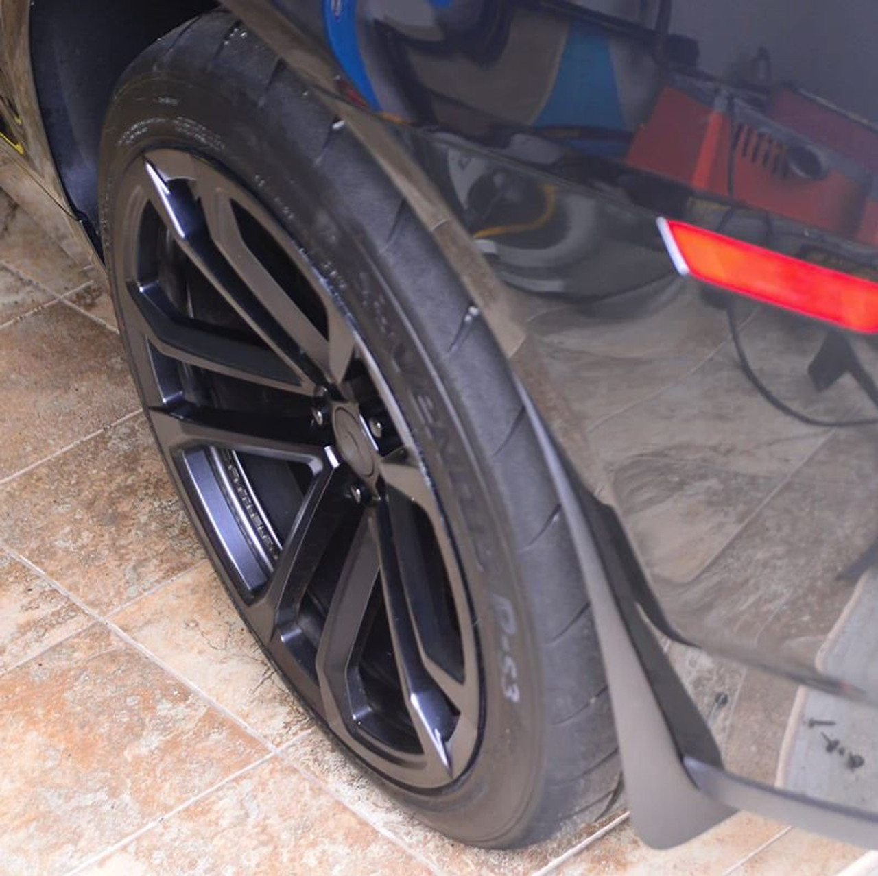 ZL1 Addons Deluxe Rock Guards, Rear :: 2010-2013 Camaro