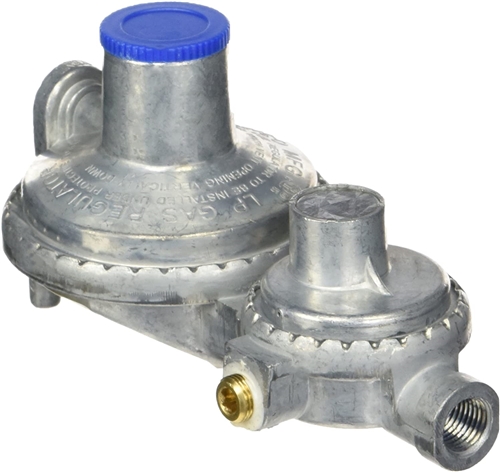Camco 59312 2-Stage Propane Regulator - Vertical