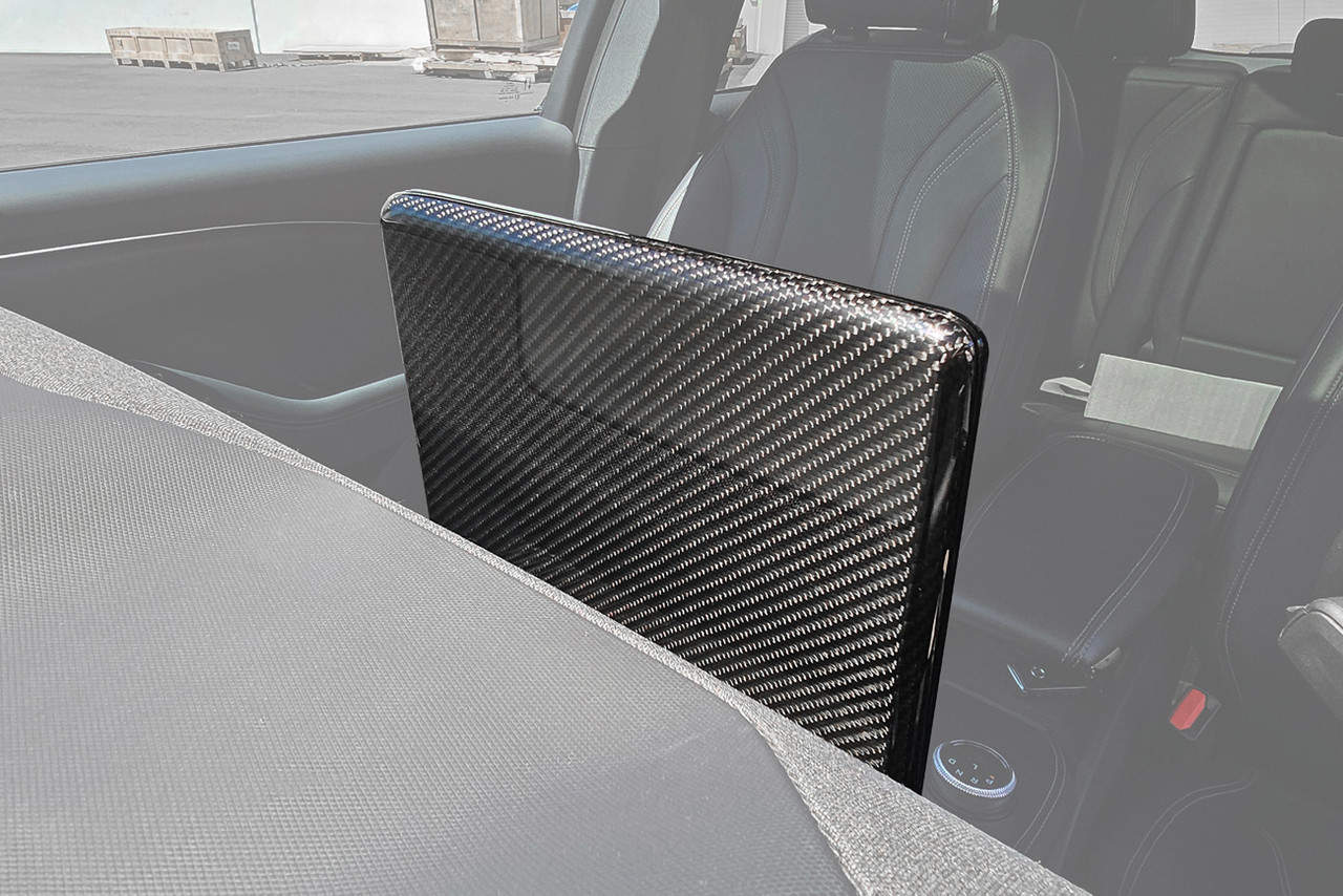 EOS Navigation Monitor Cover, Carbon Fiber :: 2021-2025 Ford Mustang Mach-E