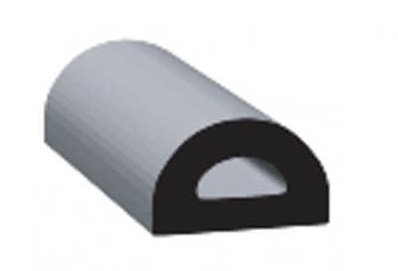 Clean Seal 1085H2-50 ''D'' Type Weather-Strip Door Seal