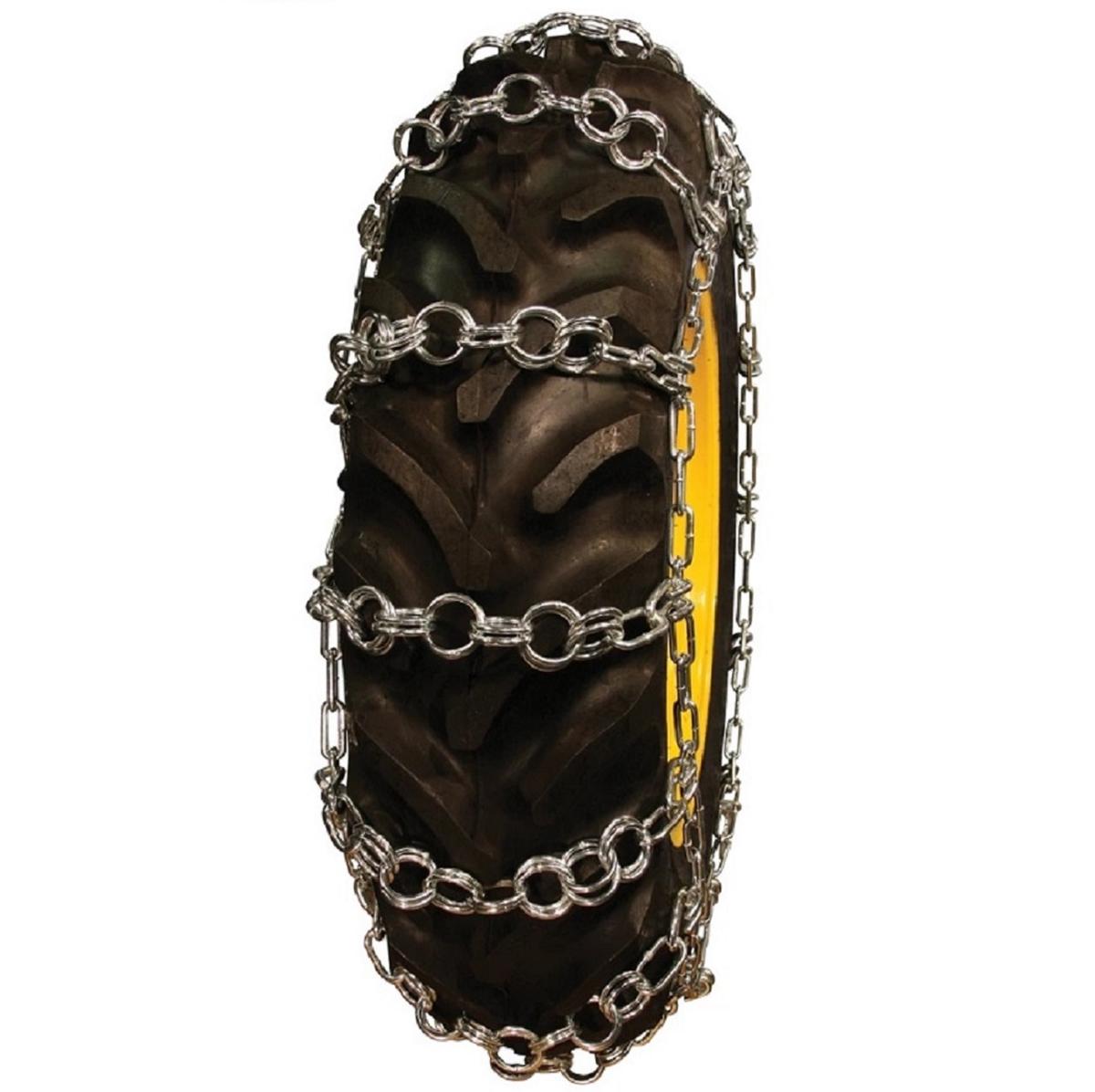 Double Ring Pattern 7.2-24 Tractor Tire Chains