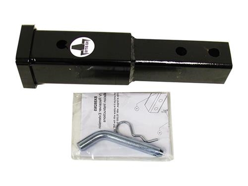 Blue Ox BX88265 Trailer Hitch Extender, 2'' Receiver, 6.75-8.75'' Length, 10,000 Lbs