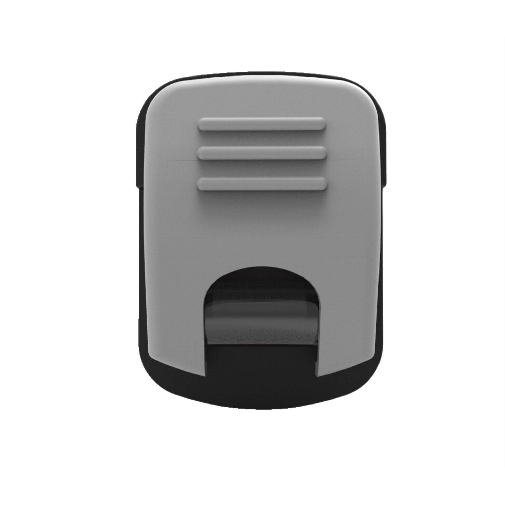 Advantus Grip-A-Clip Magnetic, 20 Sheet Capacity, Silver/Black, Pack Of 10