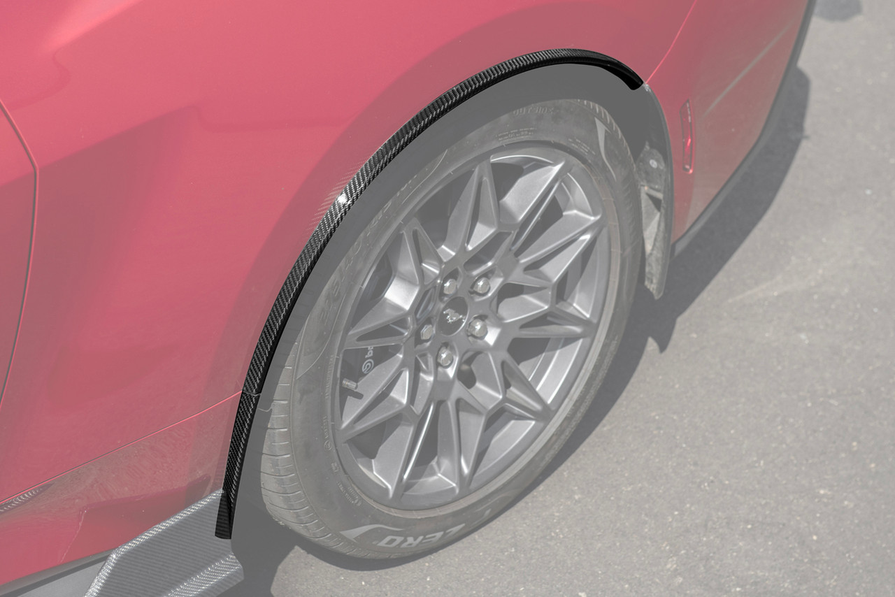 EOS Rear Fender Flares, Carbon Fiber :: 2024-2025 Ford Mustang