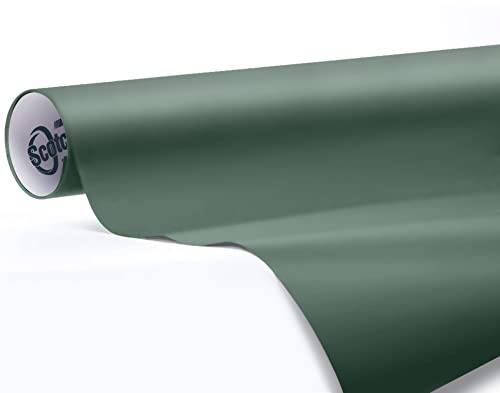 3M 1080 Matte Military Green Air-Release Vinyl Wrap Roll (1/2Ft X 5Ft)