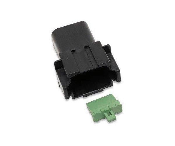 Namz Deutsch Receptacle - 8-Pin - Black Motorcycle Street - DR-8B
