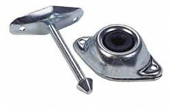 BRD Supply 10294 Straight Plunger Door Stop, 4-3/4''