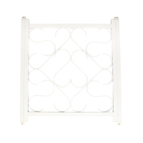 Camco 43997 Screen Door Grille, Deluxe, White