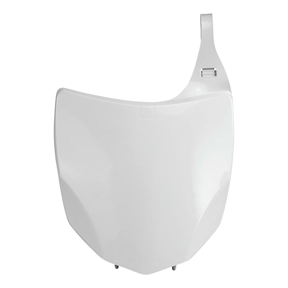 Acerbis Front Number Plate White For Kawasaki Kx250F 2009-2012