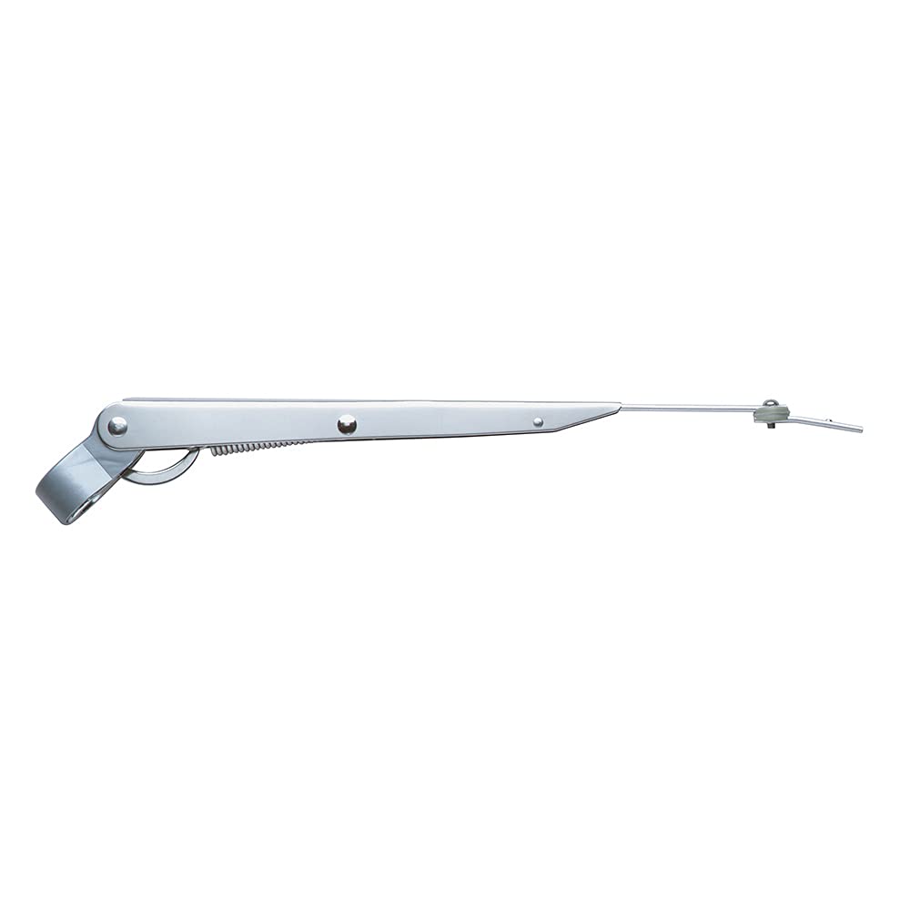 Marinco 33007A Wiper Arm, Deluxe Stainless Steel Single, 10''-14'' Adjustable
