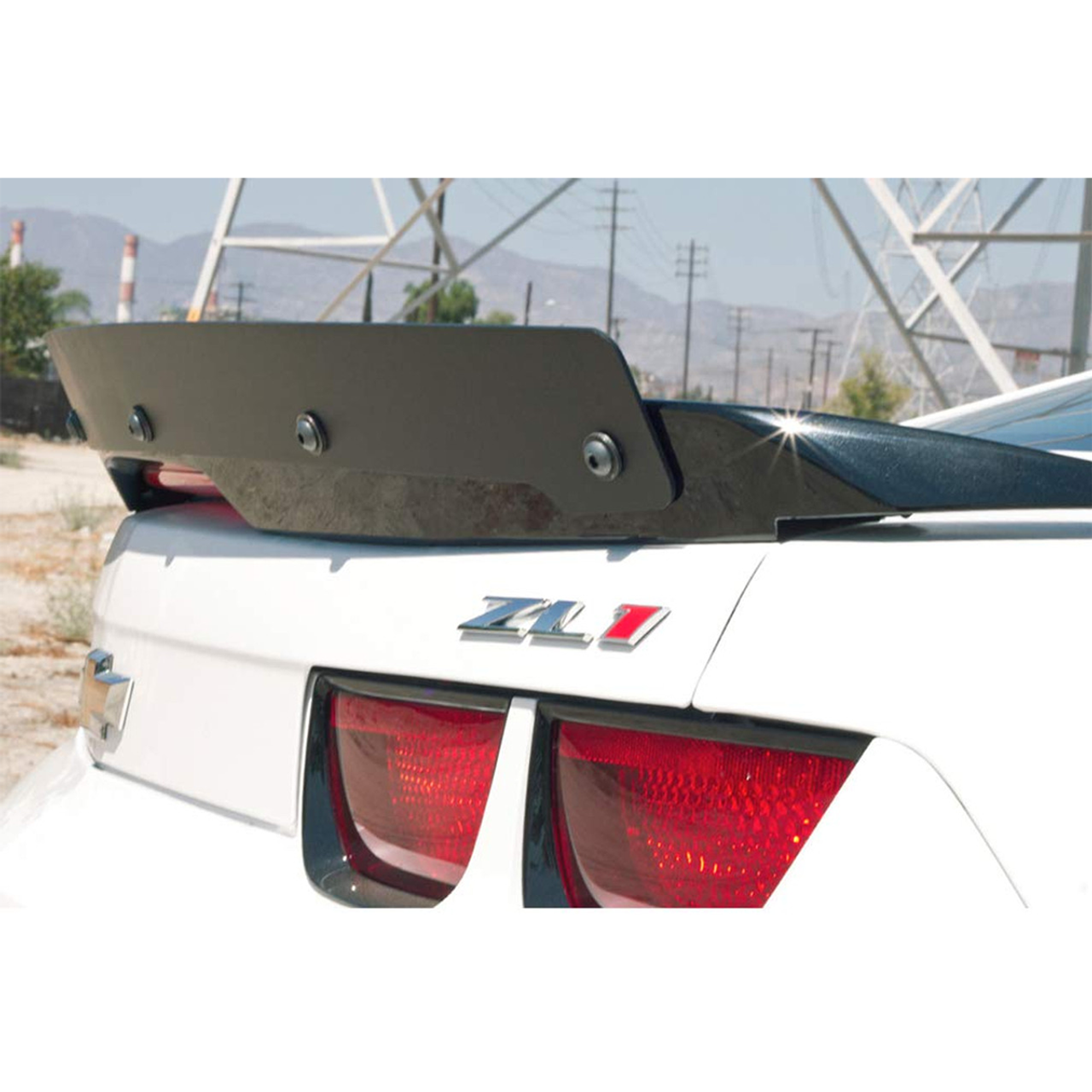 T-Rex Wickerbill Spoiler Extension, Matte Black :: 2012-2013 Camaro ZL1 - Open Box