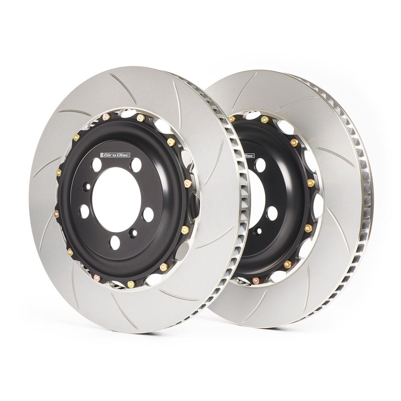 Girodisc 2pc Slotted Brake Rotors, Rear :: 2015-2023 Ford Mustang GT & Mach 1