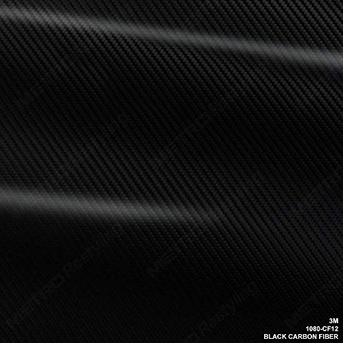 3M 1080 Cf12 Black Carbon Fiber 60''X24'' Vinyl Flex Wrap
