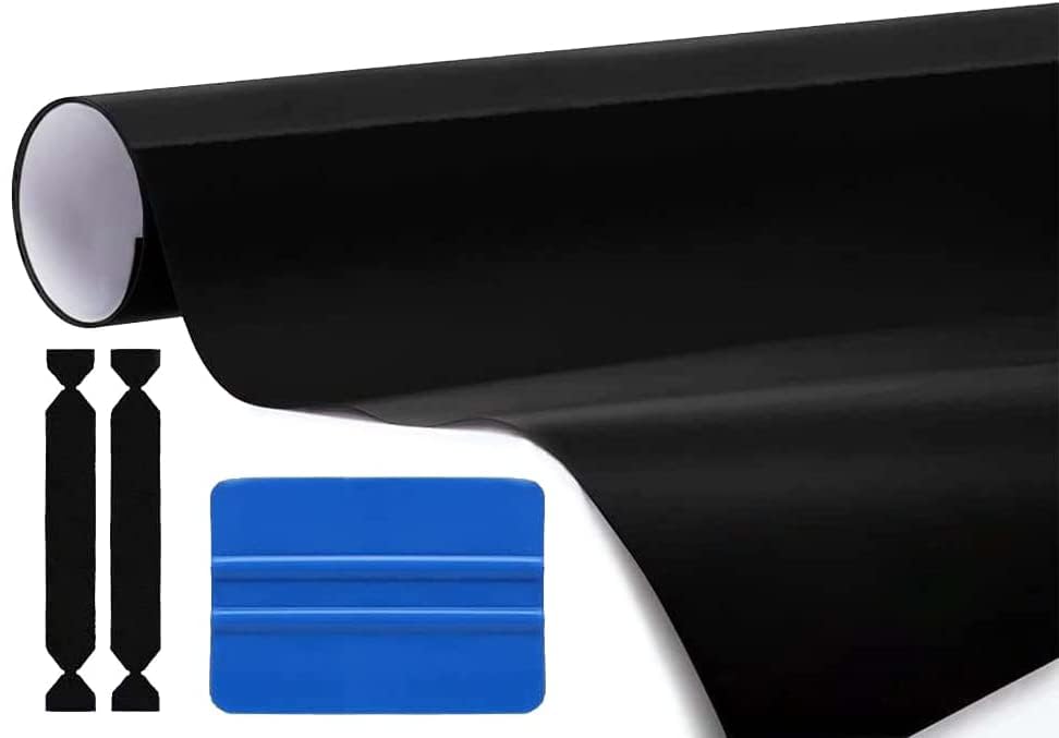 3M 1080 Black Gloss 1Ft X 5Ft Vinyl Car Wrap With 3M Tool Kit