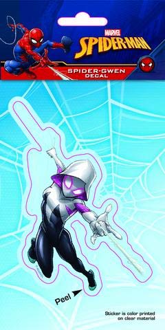 Marvel 811308024694 Decal (Spider-Gwen Swinging 4X8), 1 Pack