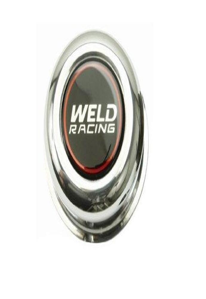 Weld Racing P605-5093 Polished 2.93'' Od X 3.25'' Tall Push Thru 4-Lug Replacement Center Cap