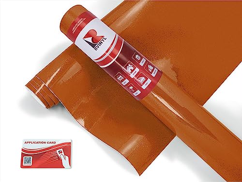 3M 1080 G344 Gloss Liquid Copper (5Ft X 12Ft W/Application Card) Vinyl Wrap Film Sheet With Air-Release For Cars, Trucks & More