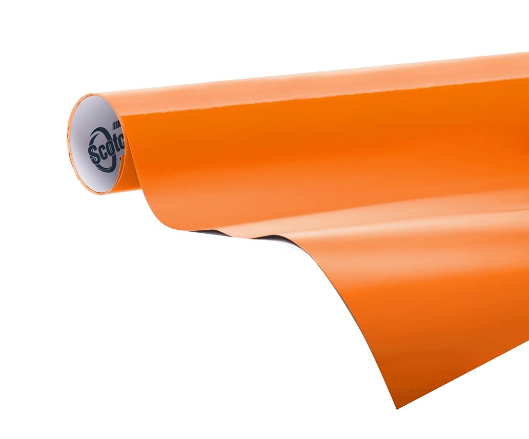 3M 2080 G54 Gloss Bright Orange 5Ft X 1Ft (5 Sq/Ft) Car Wrap Vinyl Film