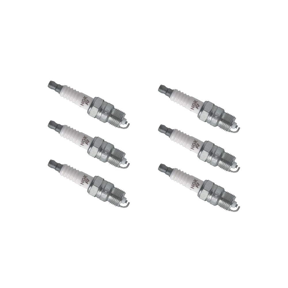 Ngk V-Power Spark Plug Bpr5Ey (6 Pack) Compatible With Toyota Crown Base 1967-1970 2.3L/2253Cc