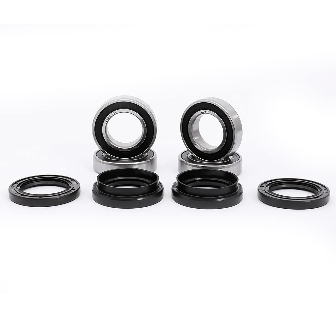 Fkg Front Wheel Bearing And Seal Kit Fit For 2000-2004 Yamaha Kodiak 400 (2X4), 1993-2006 Yamaha Kodiak 400 (4X4), 2003-2006 Yam