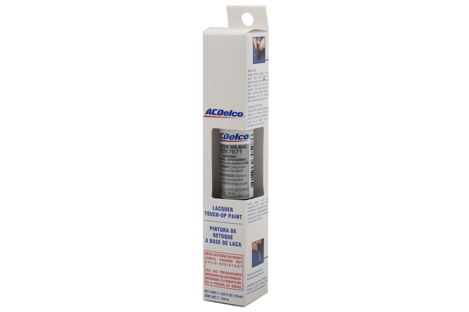 Acdelco Gm Original Equipment 19367671 Satin Steel Gray Metallic (Wa205V) Four-In-One Touch-Up Paint - .5 Oz Pen, 0.5 Fl Oz (Pac