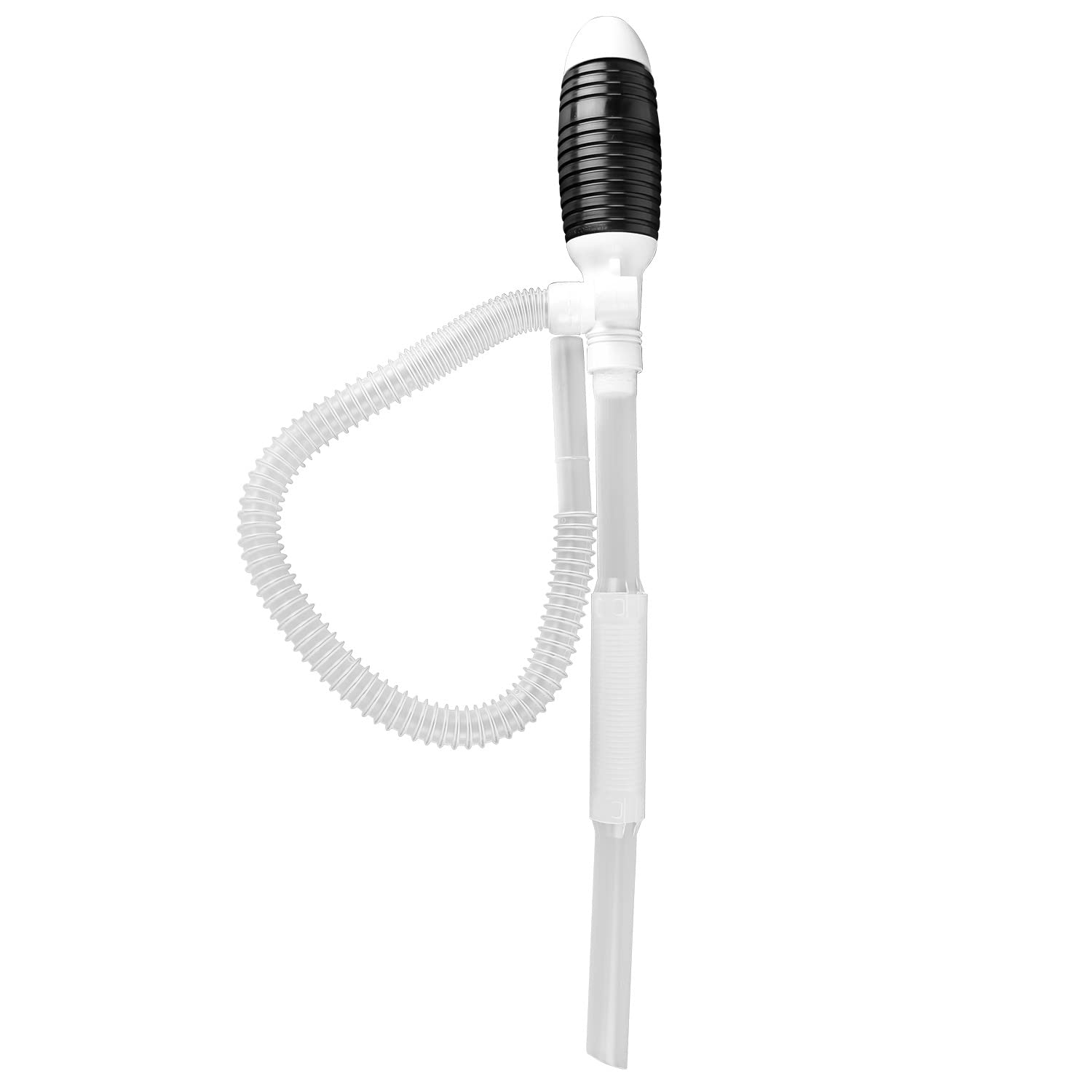 Tera Pump - Manual, Portable Siphon Pumps Up To 12 Liter Per Minute - Multiuse Patented Suction Tube Can Be Set Straight (Rigid)