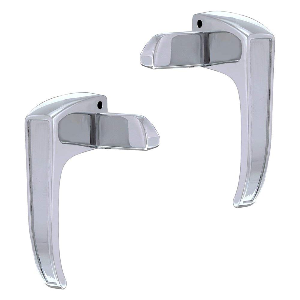 United Pacific 110131 1967 Ford Mustang & 1966-1967 Bronco Chrome Vent Window Handles, Pair
