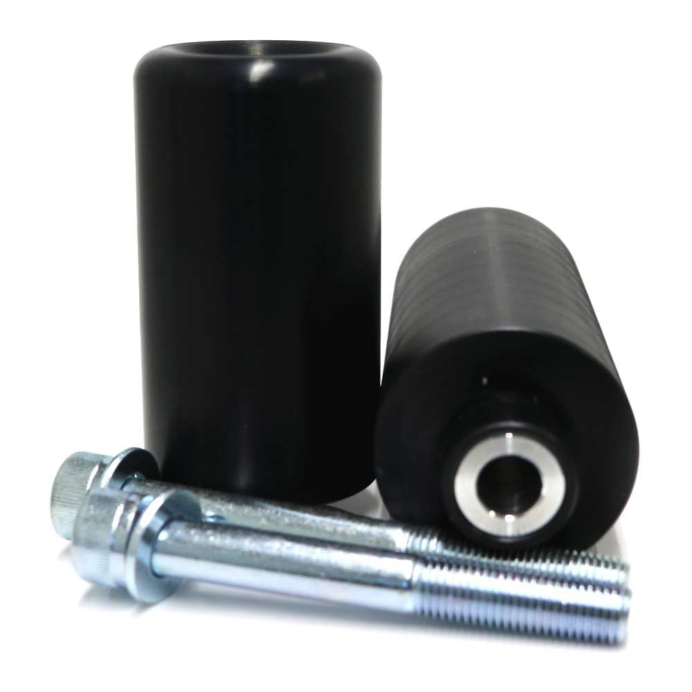 Shogun Yamaha Fz8 Fz 8 2011 2012 2013 Black No Cut Frame Sliders - 750-6389 - Made In The Usa