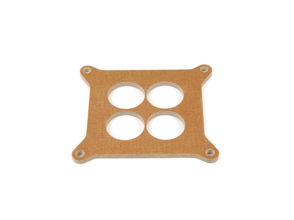 Canton Racing Products ''85-154 Phenolic Carburetor Spacer (For 4150/4160 Holley 4 Hole 1/4''), 1 Pack''