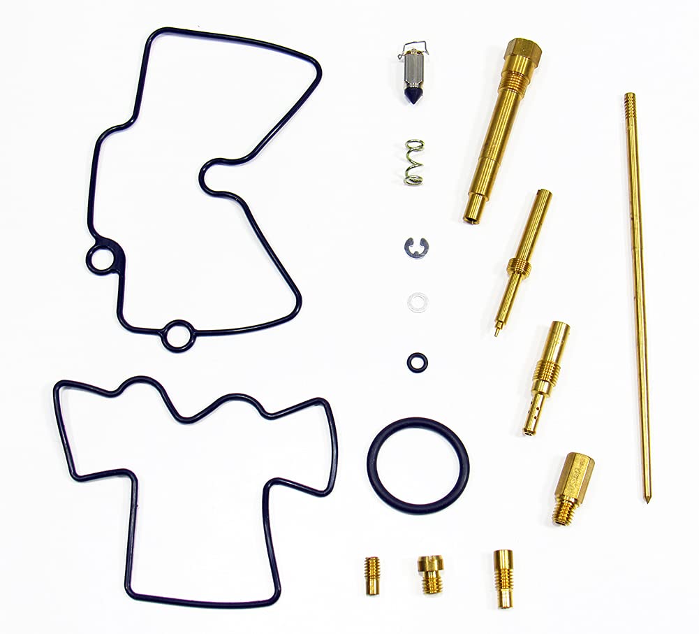 Outlaw Racing Or2557 Carburetor Carb Complete Master Repair Rebuild Kit Compatible With Yz250F 2003 2004 2005 2006