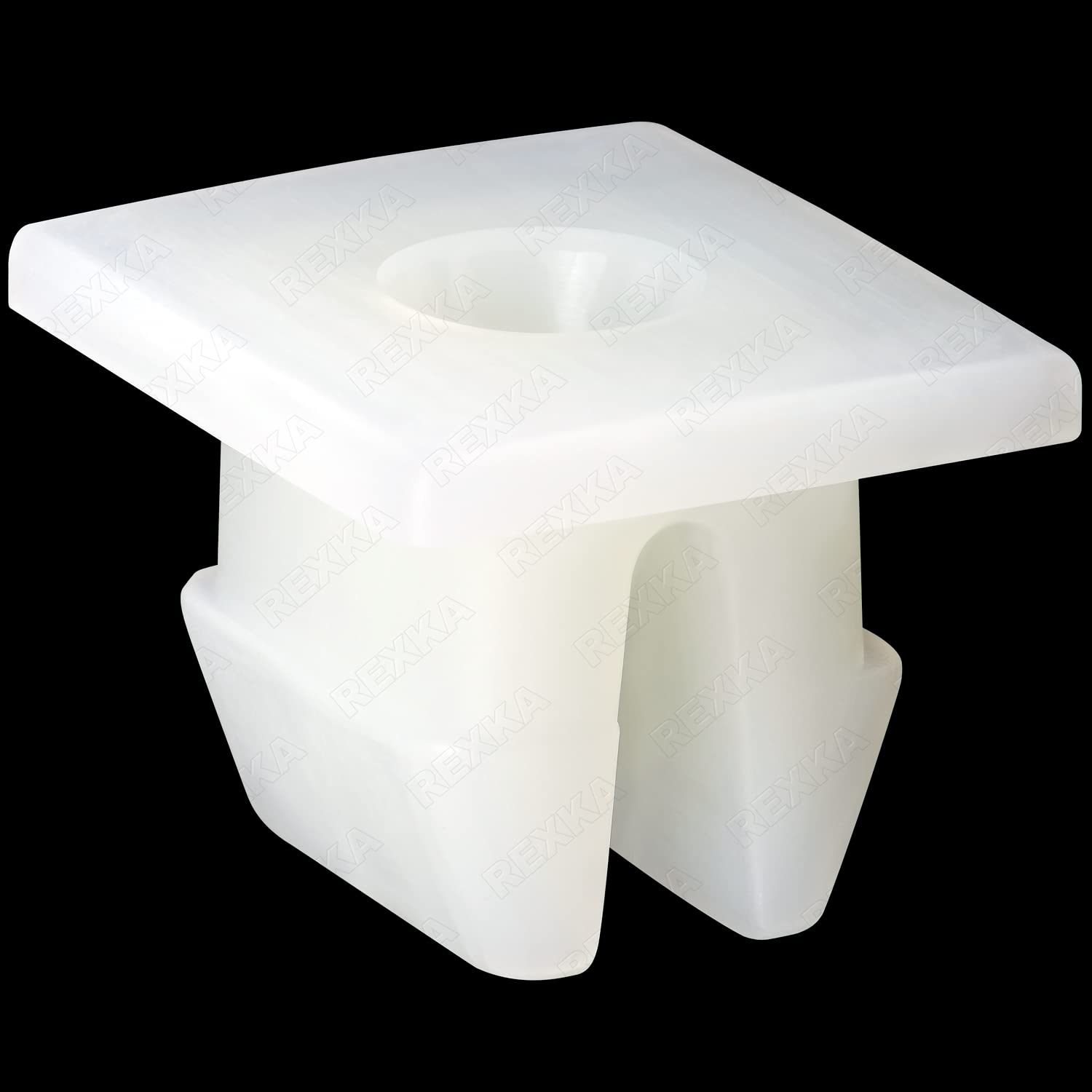 Rexka 20Pcs Front Bumper Support Splash Shield Under Cover Nylon Nut Grommet M5.5 Screw 90189-06193 For Toyota Lexus