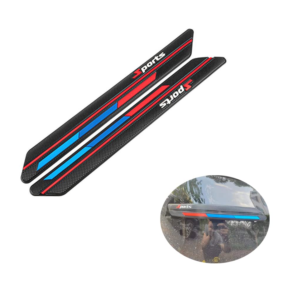 Rubber Protective Strip For Automobile Bumper. Wheel Eyebrow, Side Skirt, Door Scratch Protection Strip 2 Pieces