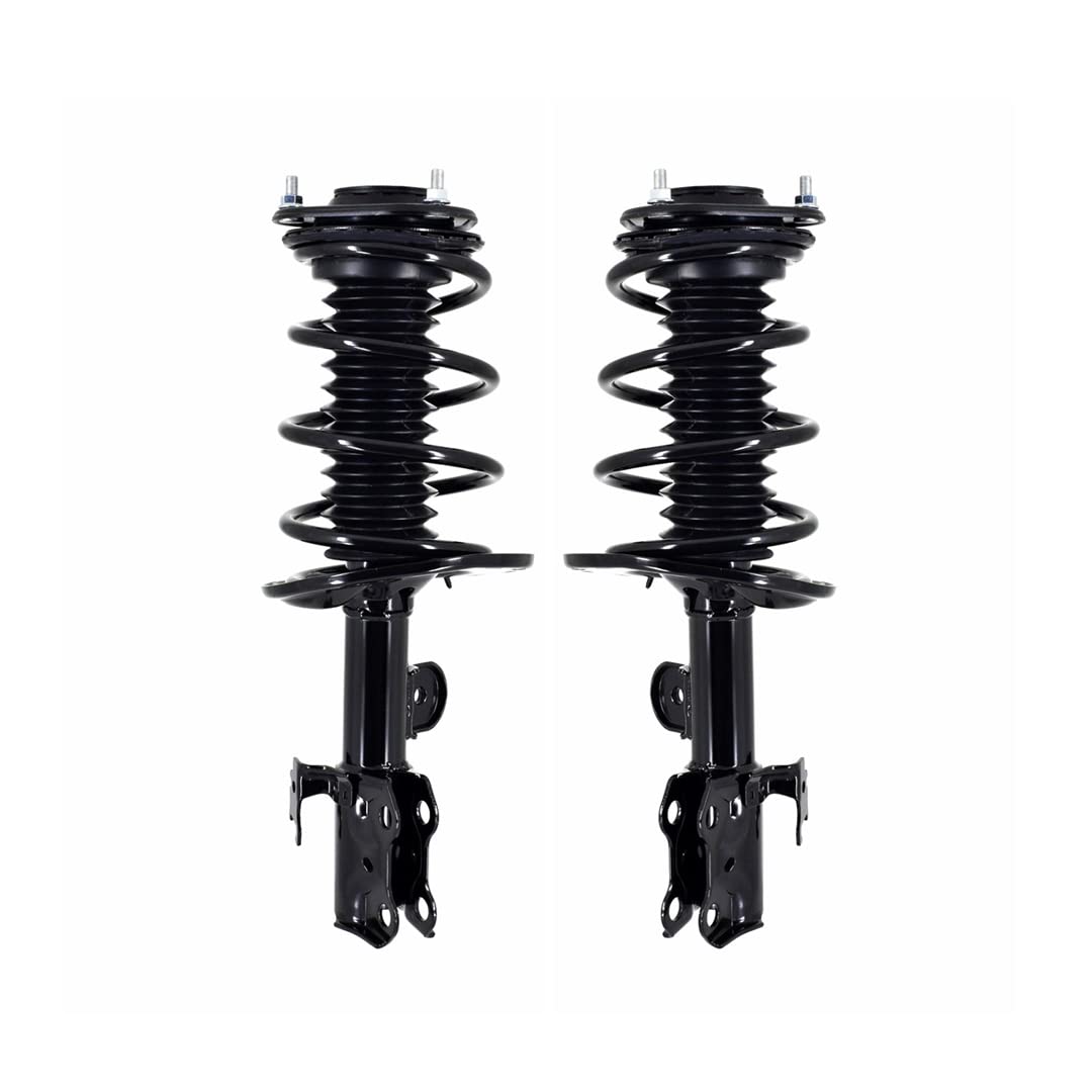 Pm Auto Pair Front Left-Right Quick Complete Strut - Coil Spring Fit 2012-2017 Toyota Prius V