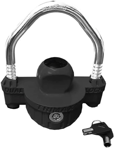 Blue Ox Trailer Coupler Lock With Keys - 1-7/8'' To 2-5/16''
