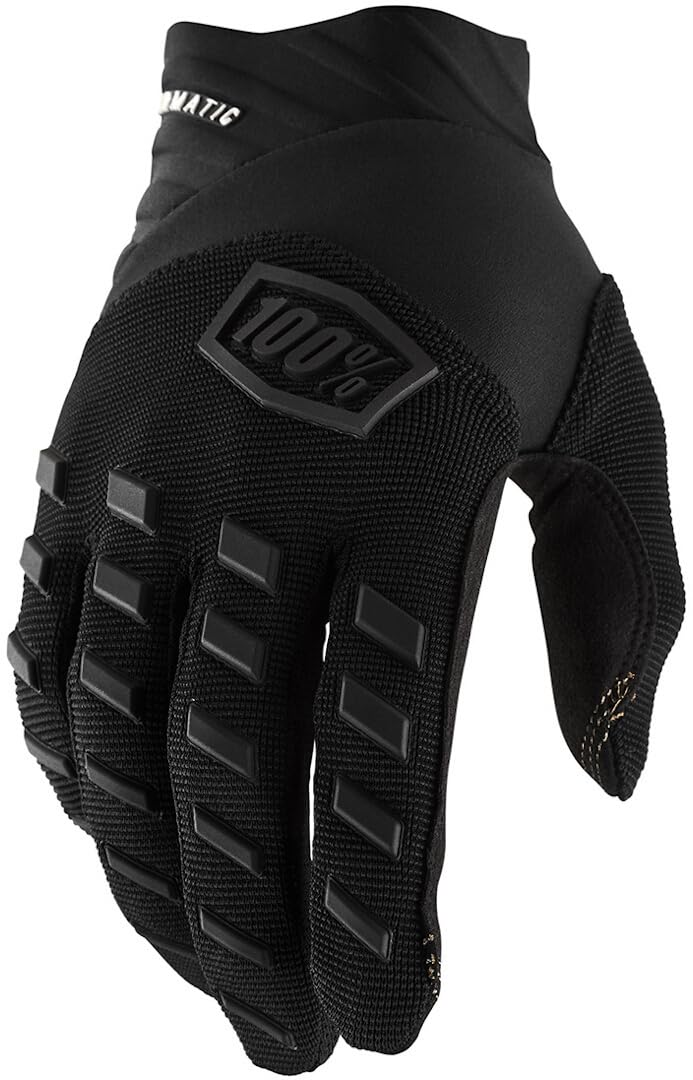 100% Airmatic Gloves Black/Charcoal - M