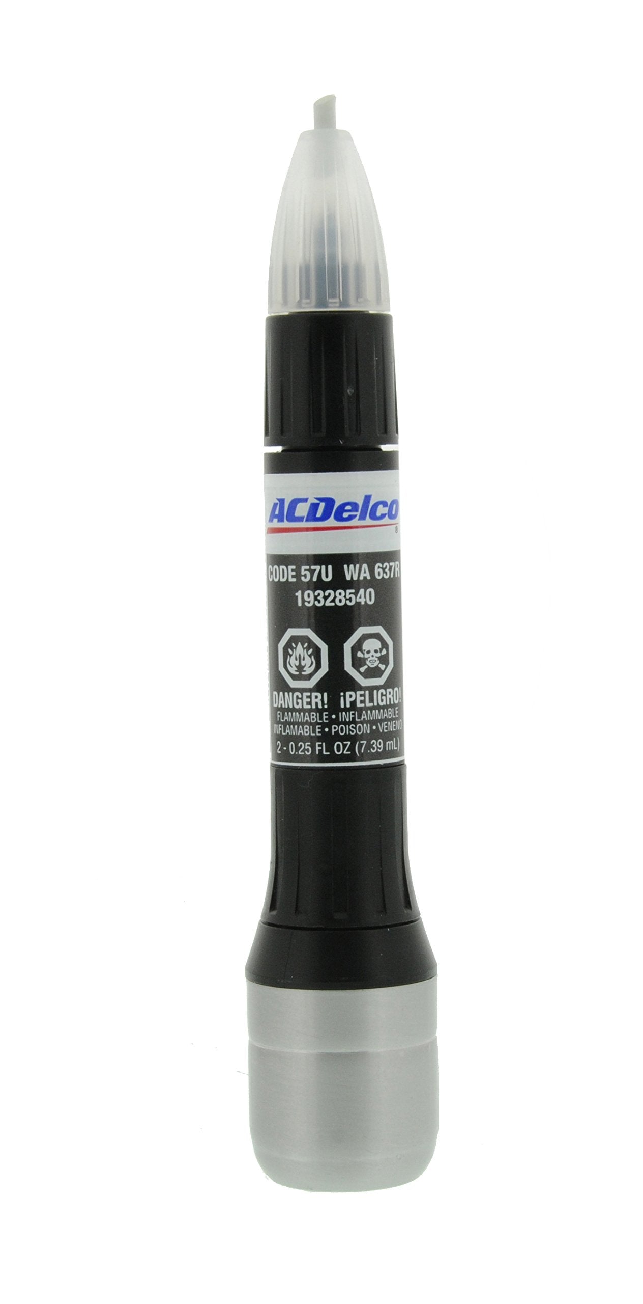Acdelco 19328540 Cyber Gray Metallic (Wa637R) Four-In-One Touch-Up Paint - .5 Oz Pen