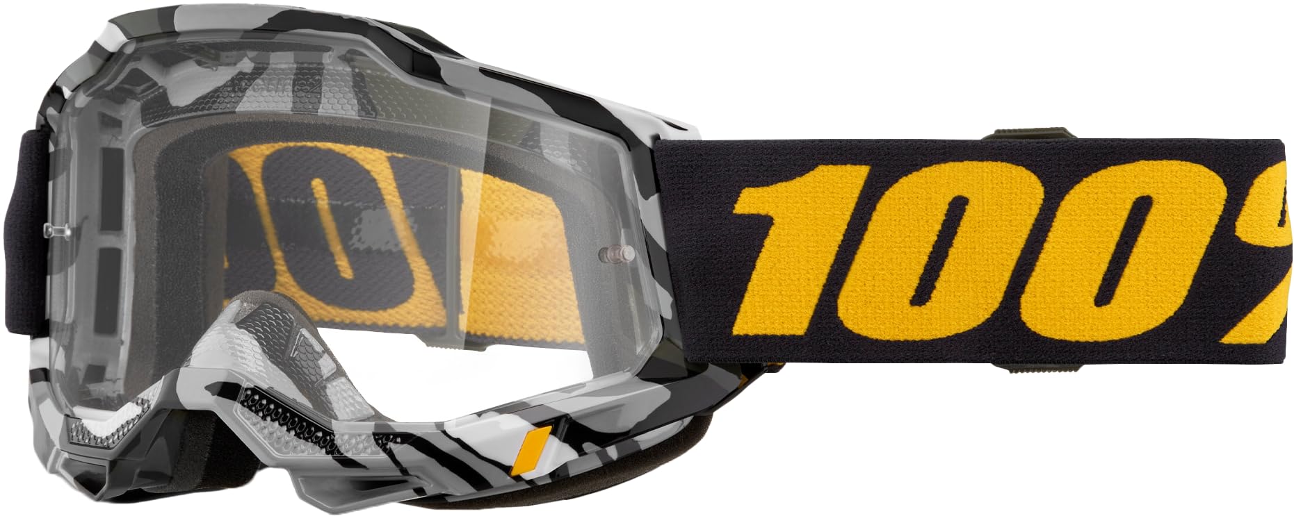 100% Accuri 2 Goggles Ambush/Clear Lens, One Size