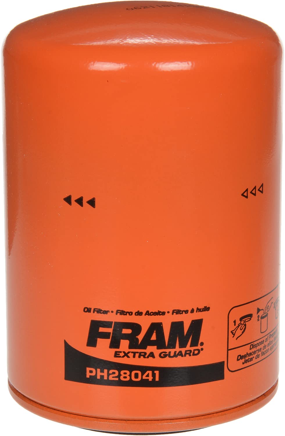 Fram Extra Guard Ph28041, 10K Mile Change Interval Spin-On Oil Filter