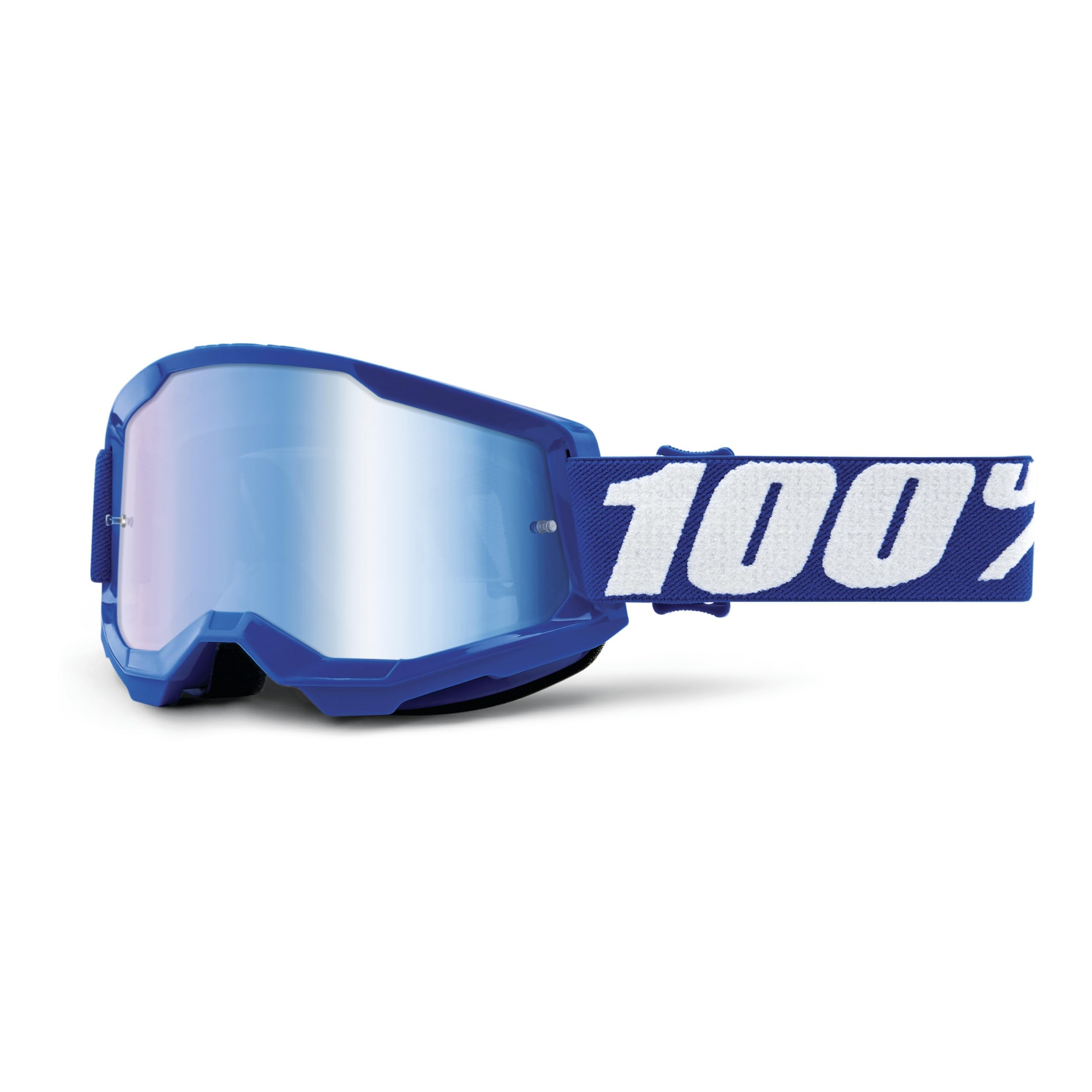 100% Strata 2 Goggles - Sports Goggles For Motocross & Mountain Biking - Eyewear For Bike Riders - Motocross Goggles For Men - B