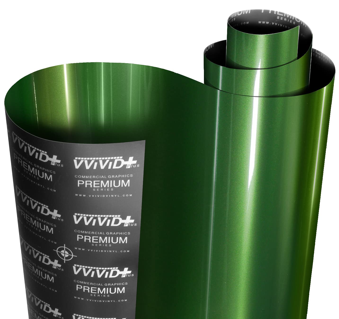 Vvivid+ Ultra Gloss Premium Vinyl Car Wrap Film (15Ft X 5Ft, Gloss Sonoma Green)