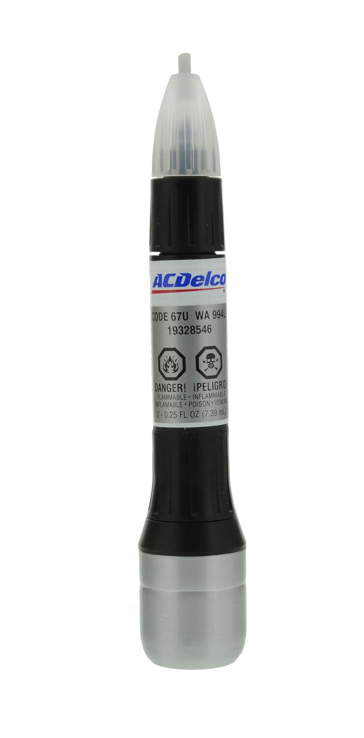 Acdelco 19328546 Light Tarnished Silver Metallic (Wa994L) Four-In-One Touch-Up Paint - .5 Oz Pen