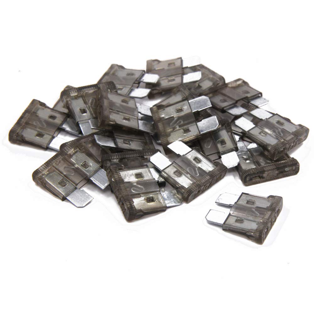 (55 Pcs) 7.5 Amp Standard Blade Fuse, 7.5A Automotive Fuse For Car Truck