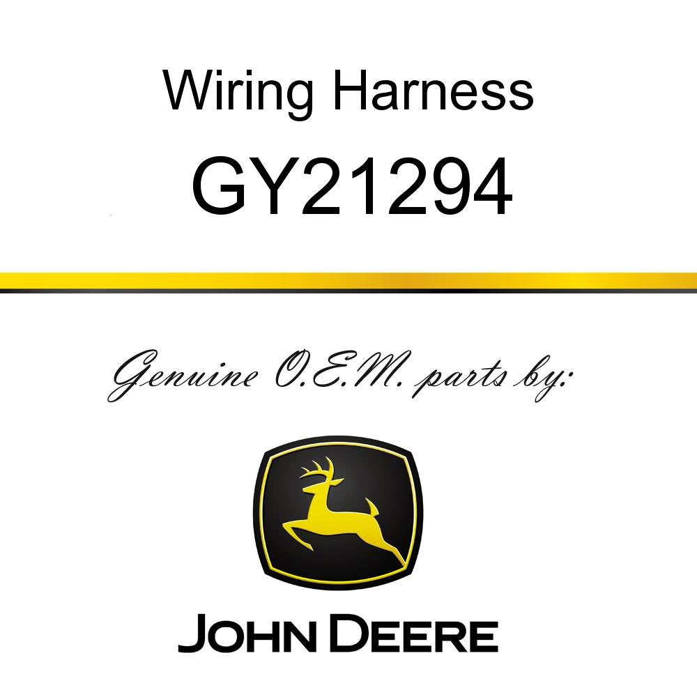 John Deere Original Equipment Wiring Harness #Gy21294