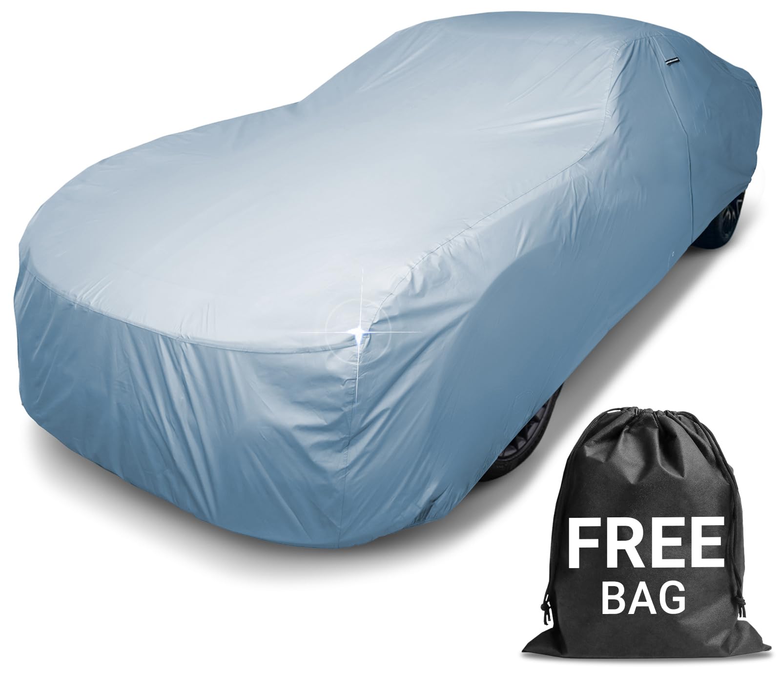 Icarcover Fits: [Pontiac Firebird] 1969 Premium Full Car Cover Waterproof All Weather Resistant Custom Outdoor Indoor Sun Snow S