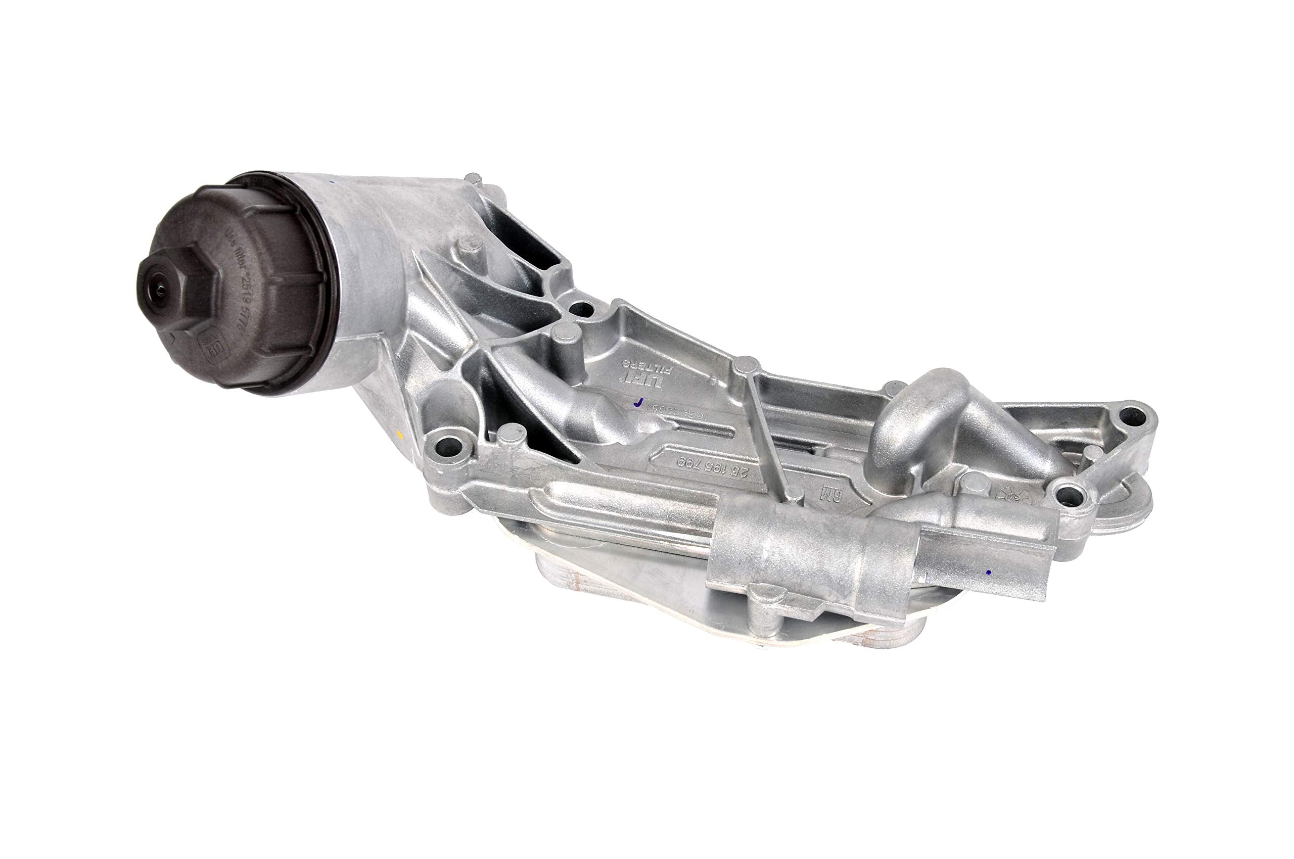 Gm Genuine Parts 25195822 Engine Oil Cooler Kit With Housing, Seals, Insert, And Cap