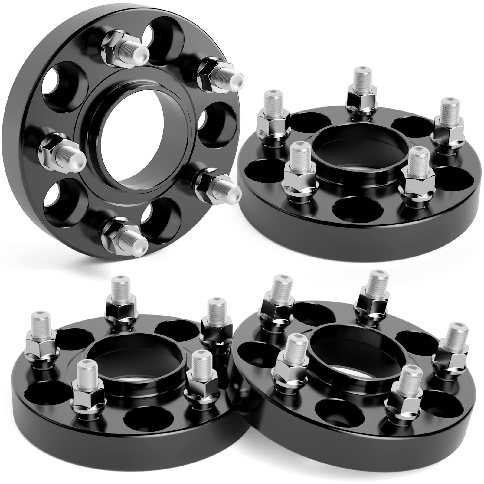 Ksp 5X114.3Mm Wheel Spacers 25Mm Fit For A-C-C-O-R-D Civic Cr-V Element Acura Cl Ilx Rsx Tlx Tsx Mdx Forged Hubcentric 64.1Mm Bo
