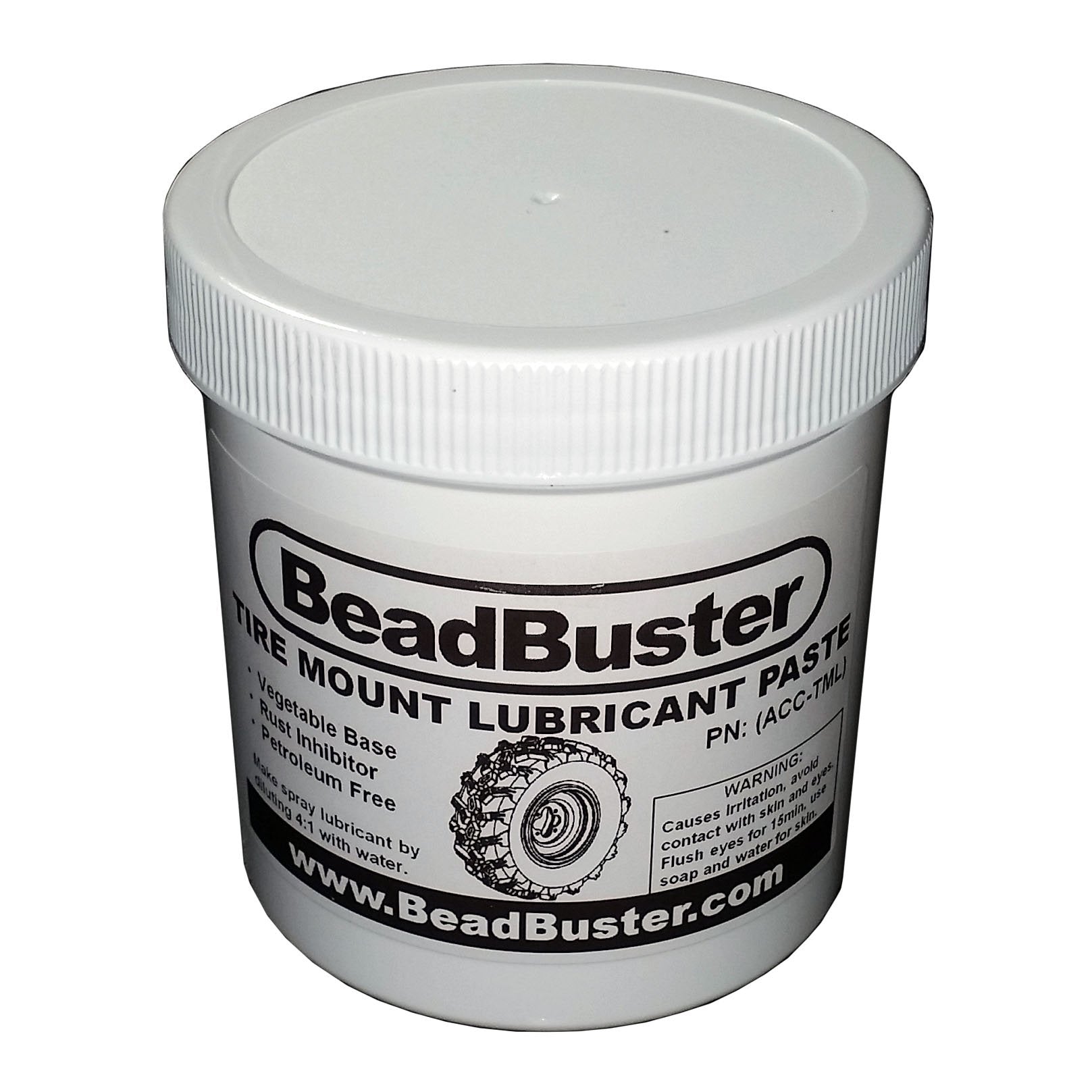 Beadbuster Tire Mounting Lubricant Paste, 1-Pint/16Oz, Acc-Tml