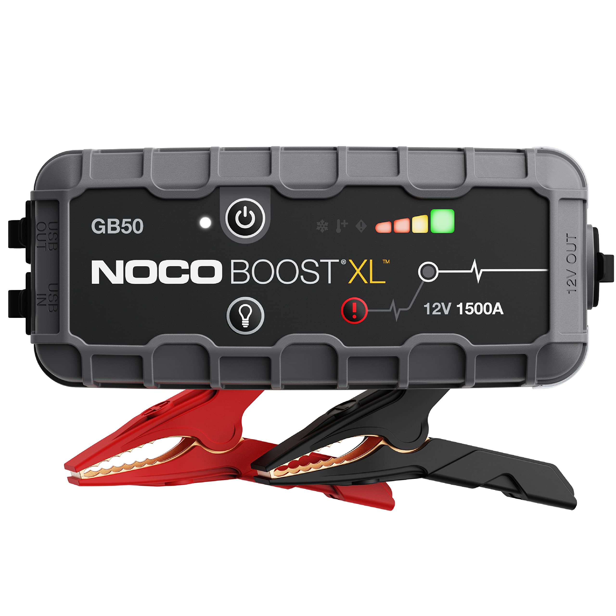 Noco Boost Xl Gb50 1500 Amp 12-Volt Ultrasafe Lithium Jump Starter Box, Car Battery Booster Pack, Portable Power Bank Charger, A