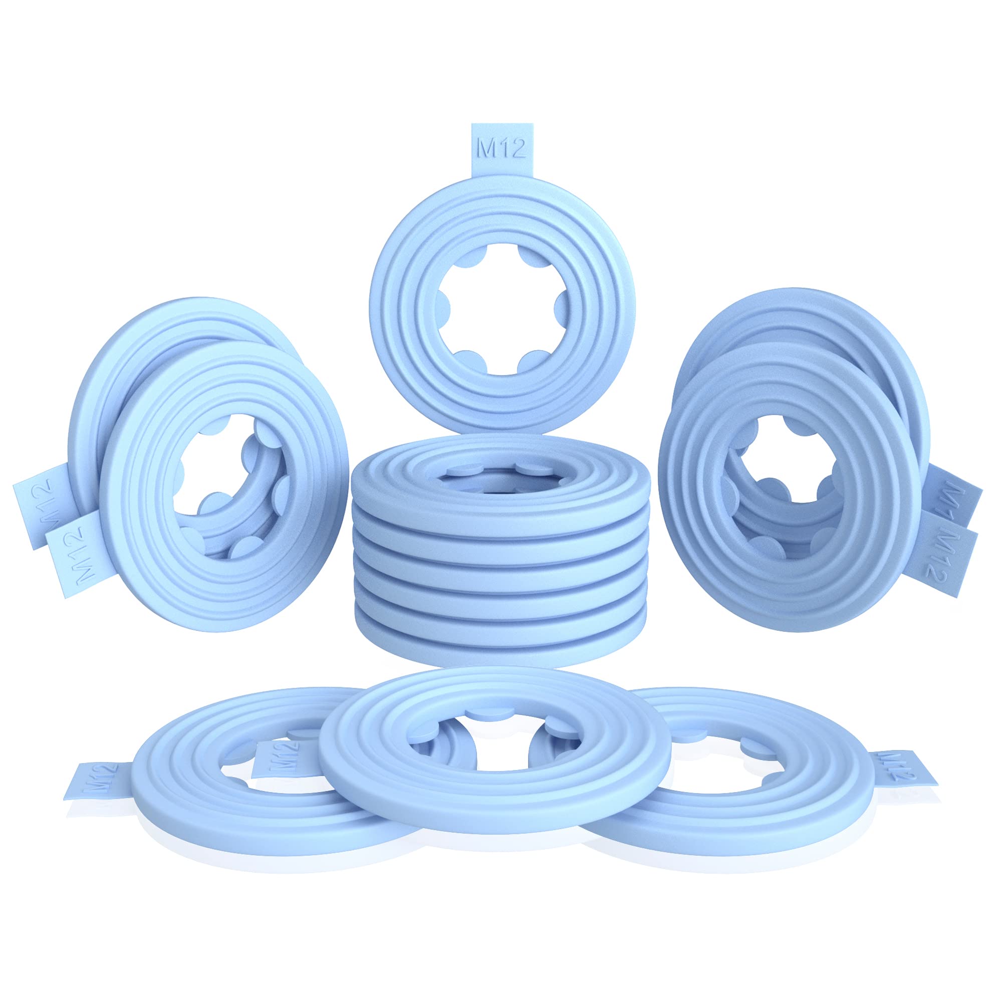 15Pcs Oil Drain Plug Crush Rubber Washer Gasket Seal - 12Mm Replacement For Buick/Cadillac/Chevrolet/Gmc/Hummer/Oldsmobile/Ponti